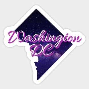 Galactic States - Washington DC Sticker